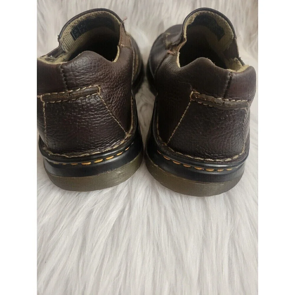Dr Martens 11233 Size‎ 8 Loafers Brown Leather Slip On Casual Comfort Docs
